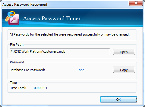 Cocosenor Access Password Tuner(密码恢复工具)