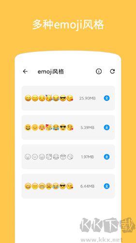 Emoji表情贴图最新版本