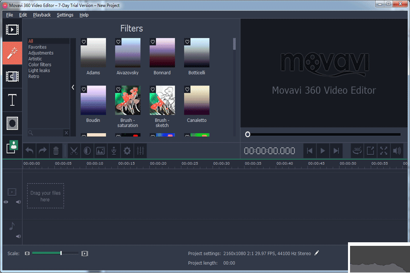 Movavi 360 Video Editor(视频编辑软件)