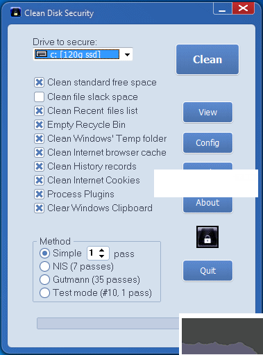 Clean Disk Security(磁盘清理工具)