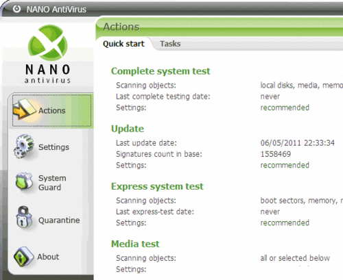 NANO AntiVirus绿色版