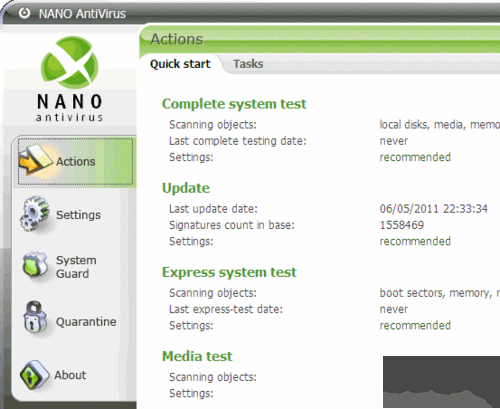 NANO AntiVirus绿色版