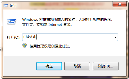 chkdsk(磁盘修复工具)