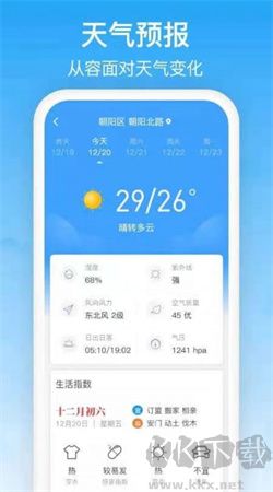 天气预通app