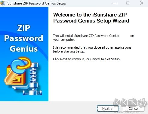 iSunshare ZIP Password Genius