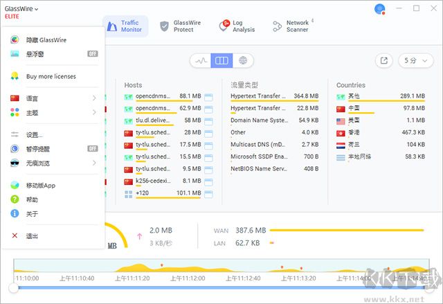 GlassWire电脑版