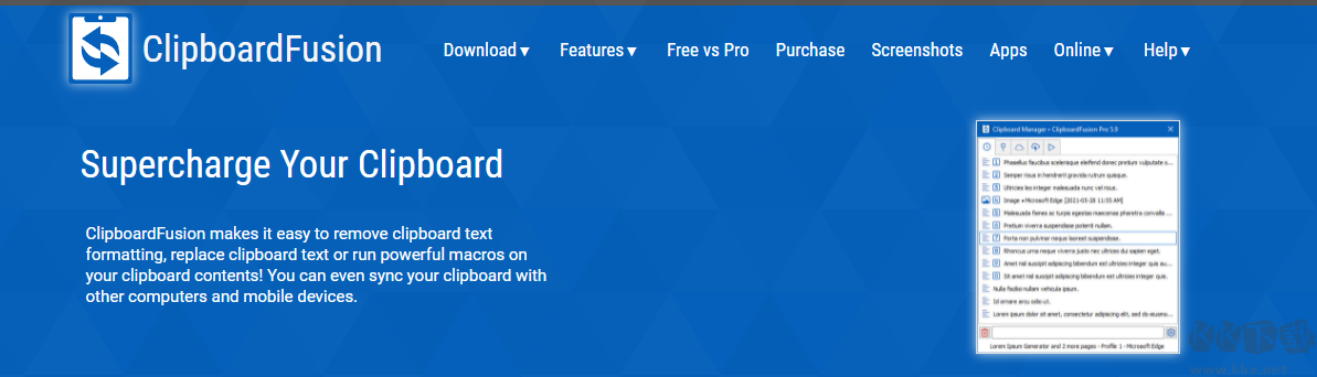 ClipboardFusion(剪贴板优化软件)