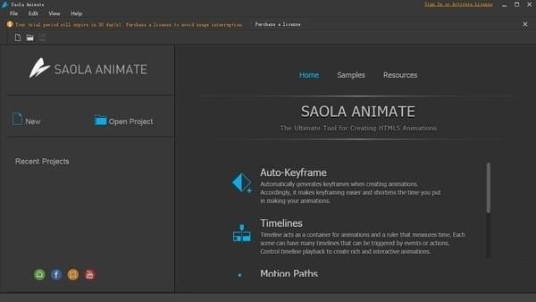 Saola Animate(HTML5动画制作工具)