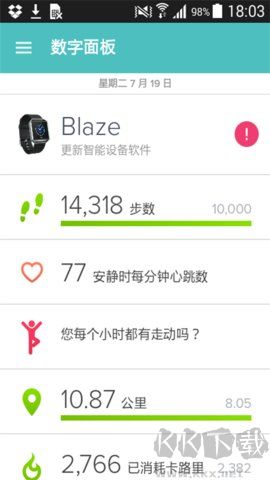 Fitbit手环纯净版