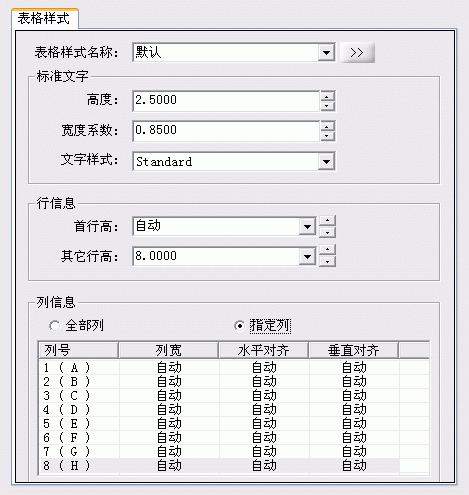 TrueTable(真实表格)