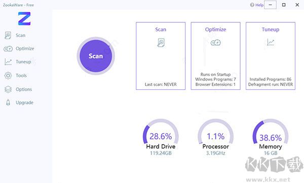 ZookaWare Pro(电脑优化清理软件)