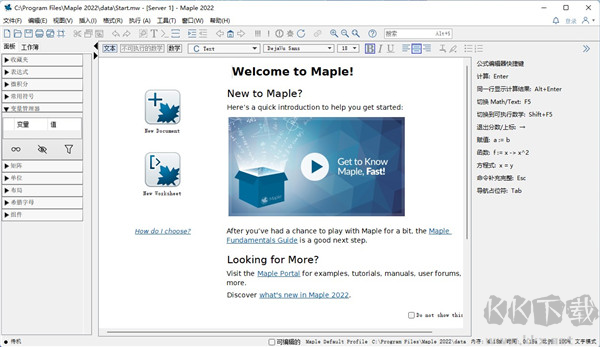 Maplesoft Maple最新版