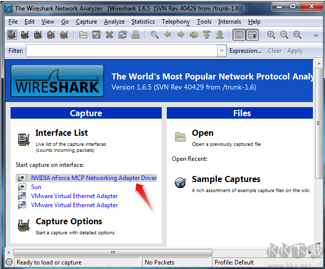 wireshark（网络抓包工具）