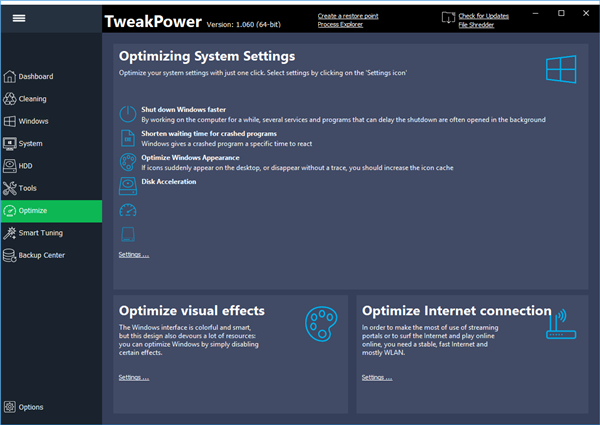 TweakPower(电脑系统优化)