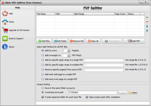 PDF Splitter完整版