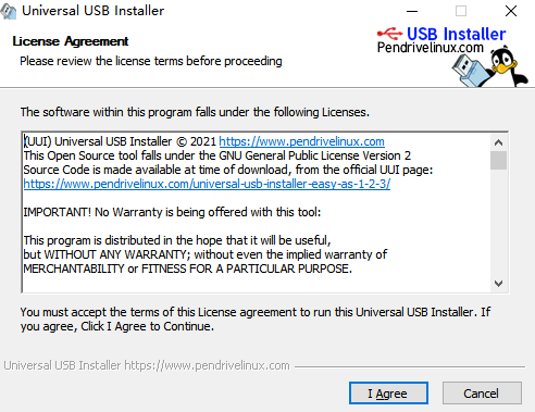 Universal USB Installer(U盘创建工具)