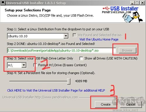 Universal USB Installer截图