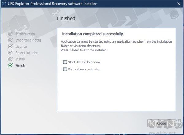 UFS Explorer Professional Recovery破解版安装步骤4