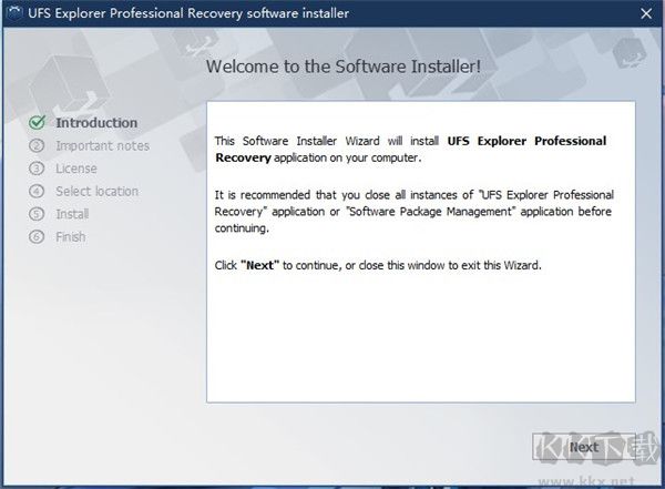 UFS Explorer Professional Recovery破解版安装步骤2