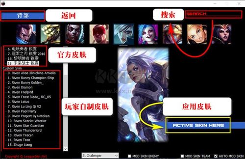 LOLSkinPro(英雄联盟游戏换肤辅助工具)