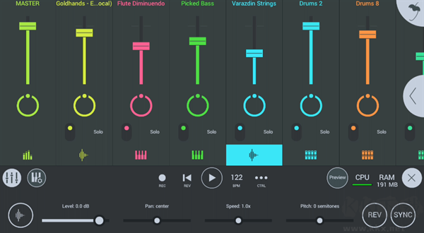 Flm(fl studio mobile)