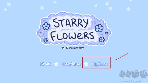 StarryFlowers官方正版怎么设置中文截图1